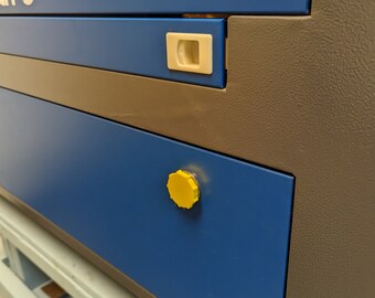 3D Printed Knurled Knob – Laser Printer Access Door Replacement