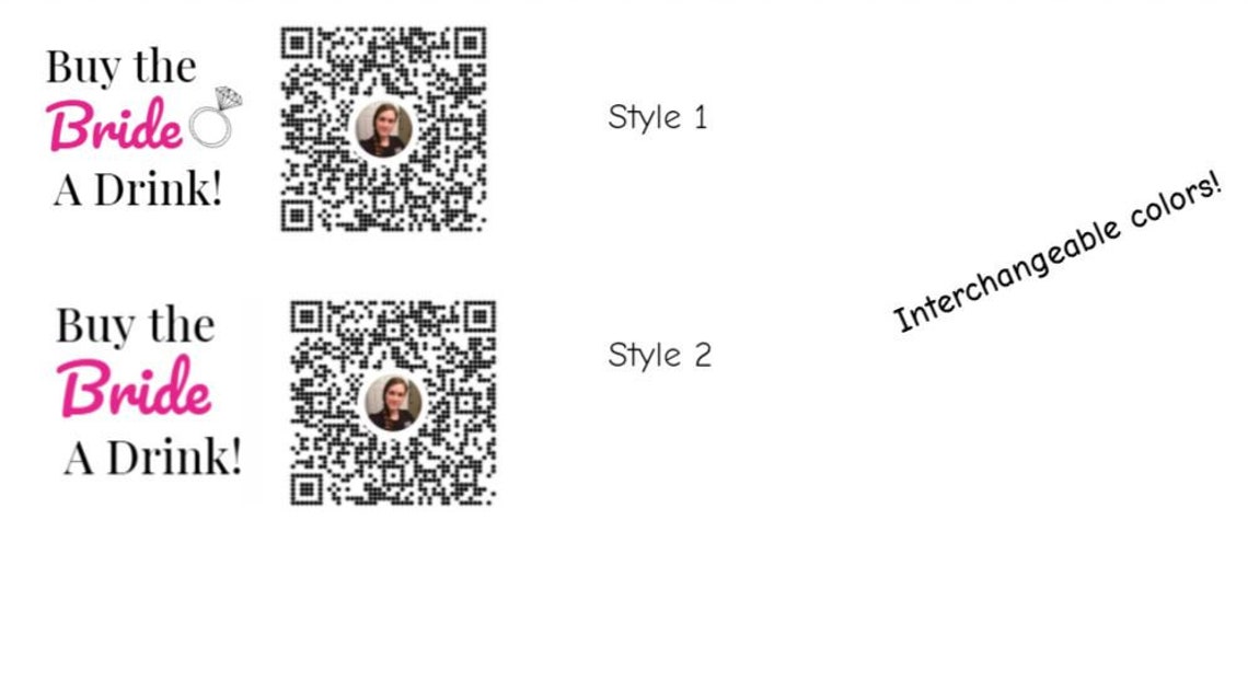 NEW Iridescent Color Venmo Qr Code Stickers / Cash App QR NEW Iridescent Color Venmo Qr Code Stickers / Cash App QR