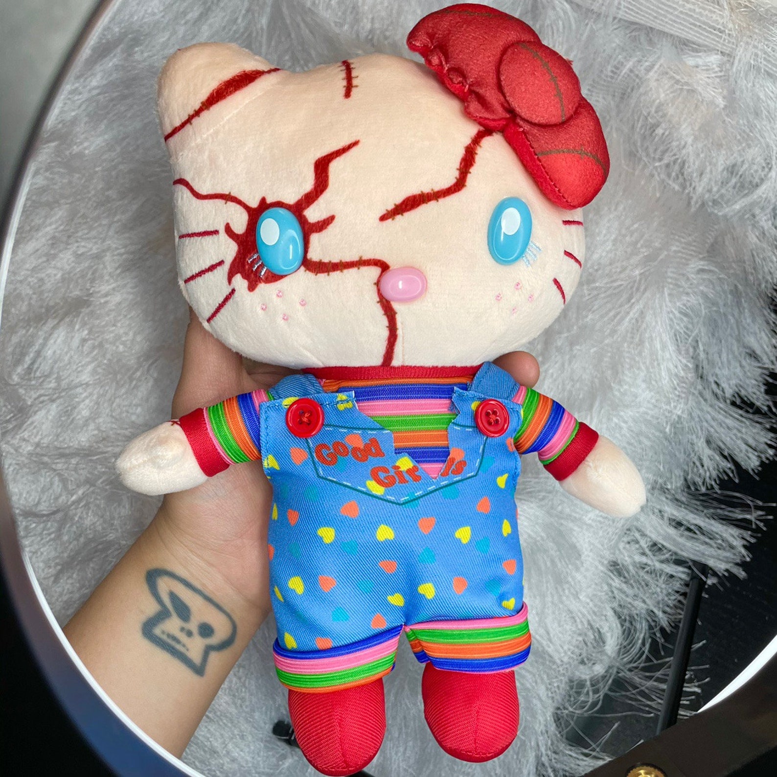 Hello kitty and Chucky plush Etsy