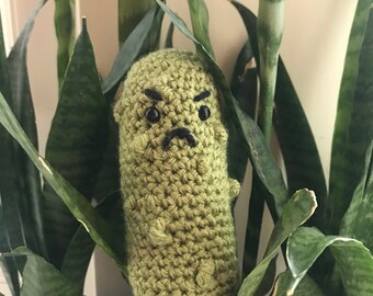 Handmade Emotional Support Pickled Cucumber Gift Cute - Temu