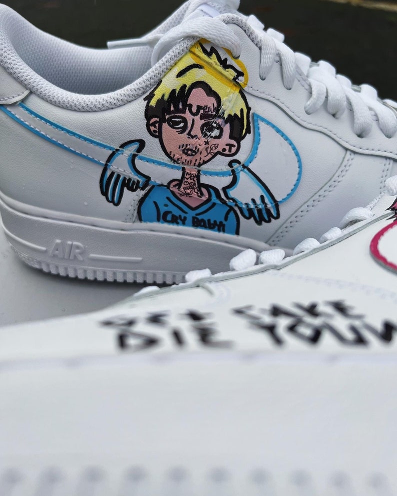 lil peep airforces