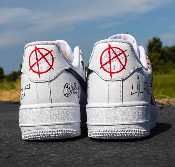 Lil peep nike hot sale air force 1