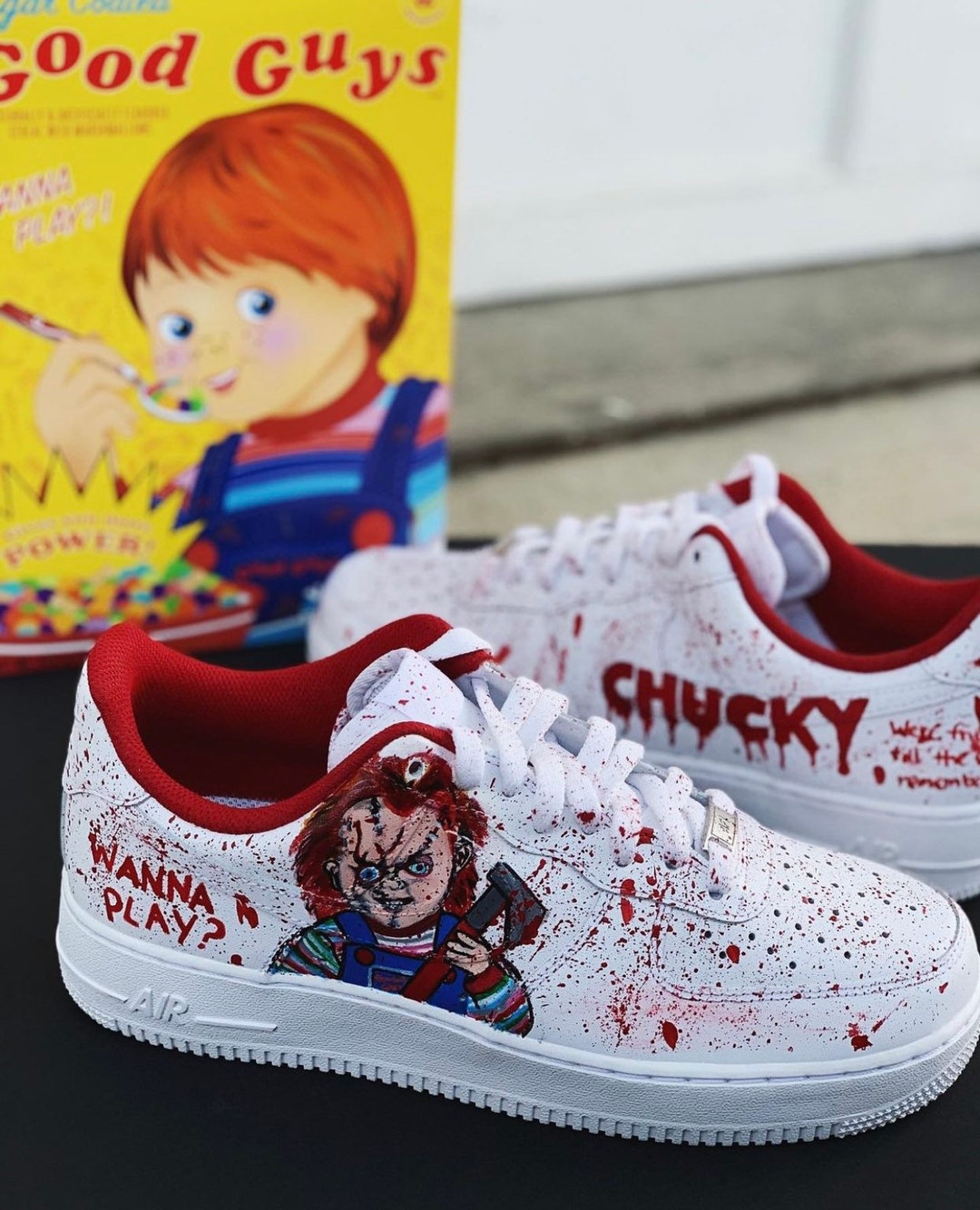 Zapatillas De Chucky Shoes Chucky Child's Play Prop Good Guy Stl