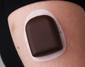 Omnipod Cover - Reusable - Choco