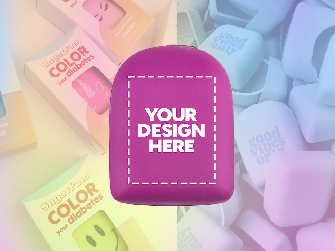 Custom Omnipod Cover - YOUR Design on Our Cover! - Etsy
