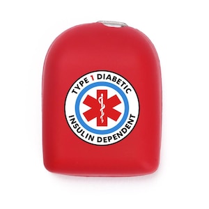 Omnipod Cover - Stampa - Avviso medico per diabete di tipo 1