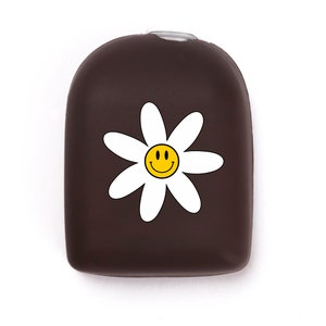 Housse pour Omnipod Impression Happy Daisy Choco