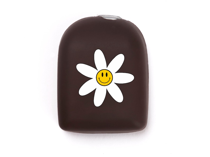 Omnipod Cover Print Happy Daisy Choco