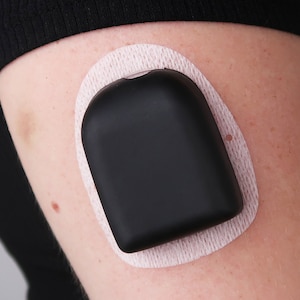 Omnipod Cover - Reusable - Black - Omnipod Dash Case (Fits Omnipod, Omnipod Dash and Omnipod 5)