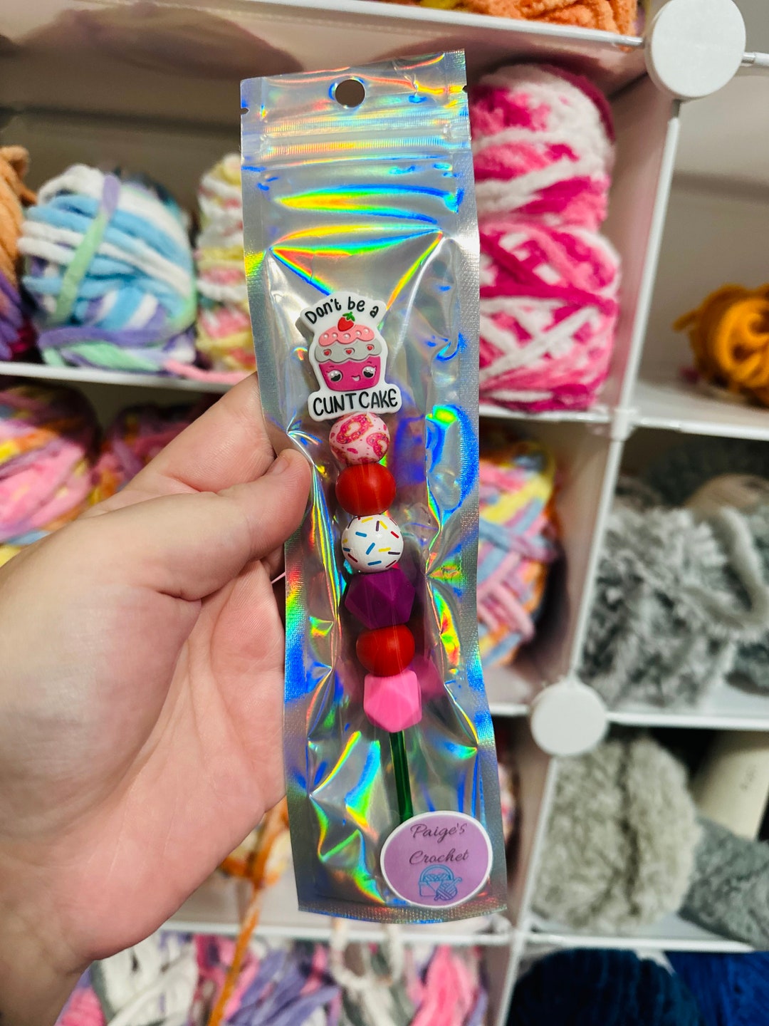 Silicone Bead Crochet Hook Available in Sizes 2.5mm to Etsy Australia