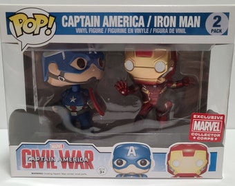 captain america civil war 2 pack funko captain america civil war 2 pack funko
