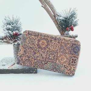 Cork Wallet / Wallet Women / Vegan Wallet / Bifold Wallet / Cork Coin Holder / Eco-Friendly Wallet / Wallet For Girls / Gift For Best Friend