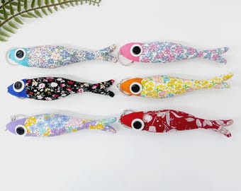 Sardine Fabric Keychain / Cute Keychain / Sardines Keychain / Keyring / Sardine Summer / Sardines Lovers / Best Friend Gift / Christmas Gift