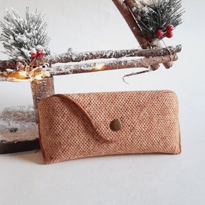 Estuche de corcho para gafas de sol / Funda para gafas / Estuche para gafas / Estuche vegano para gafas / Accesorios de corcho / Estuche para gafas de lectura / Estuche de corcho
