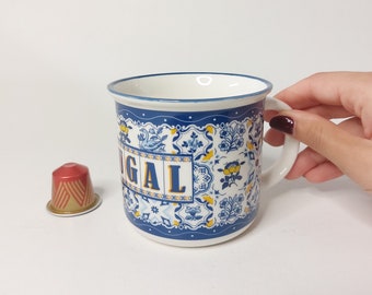 Portugal Mug / Coffee Mug / Latte Mug / Vintage Mug / Tea Mugs / Ceramic Cup / Funny Mugs / Pottery Mugs / Cappuccino Mug / Christmas Gift