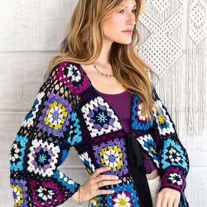 NORO - Zarel Strickjacke, Jacke, #06 PDF Häkelanleitung, fortgeschrittene Anfänger, englisch, deutsch, spanisch, französisch, italienisch und niederländisch