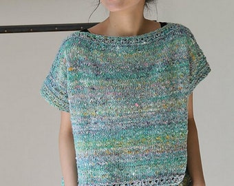 NORO - Patrón de tejido en PDF para el top Unwind n.° 11