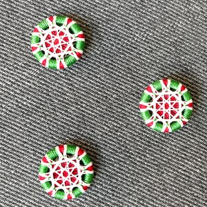 Thread Buttons, 3-pack, 1” Each, Shirtlace, Zwirnknopfe Buttons for ...