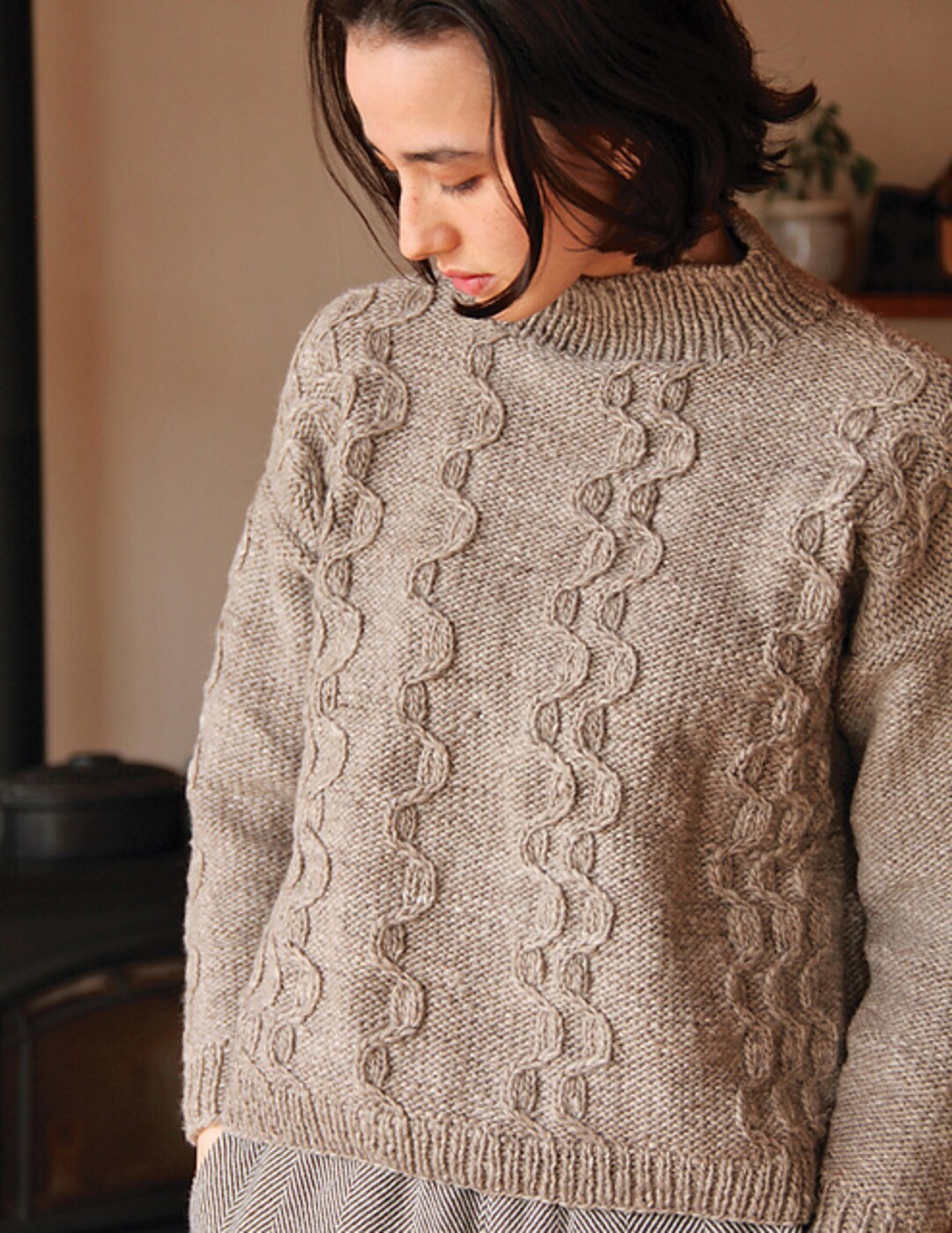 NORO - Churin Sweater #27 PDF Knitting Pattern - Etsy Canada