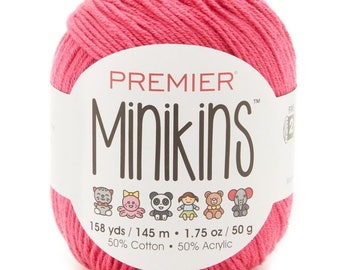 Premier Yarns Minikins Yarn, Single Skein (50g)