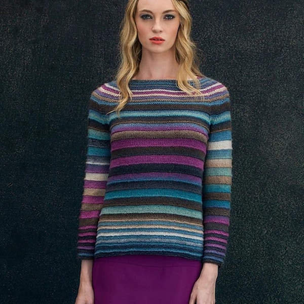 Taliesin Sweater Pullover Jumper PDF Knitting Pattern