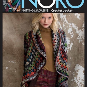 NORO - Crochet Jacket #09 Crochet PDF Pattern, English Only
