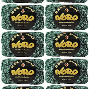 Noro Silk Garden Solo Yarn, 10-Pack (50g Each), Same Dye Lot