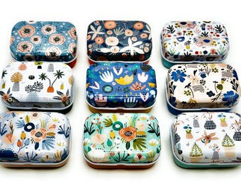 Magnetic Needle Tin Case, Minder Keeper for Yarn Needles, Tapestry, Sewing, Embroidery Needles, Stitch Marker Container