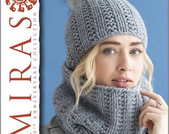 Cristina Hat and Cowl PDF Knitting Pattern, Instant Download