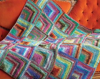 NORO - To The Point Blanket PDF Knitting Pattern