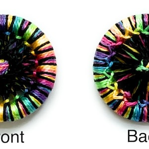 Thread Buttons, 3-pack, 1” Each, Shirtlace, Zwirnknopfe Buttons for ...