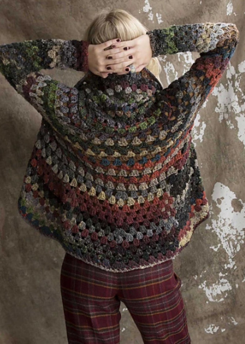 NORO Crochet Jacket 09 Crochet PDF Pattern Etsy Australia