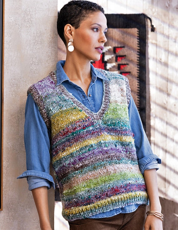 Veste Tricot Fait Main Taille 38/42 - Marque Cheval Blanc, Laine/acrylique, Beige Mélangé