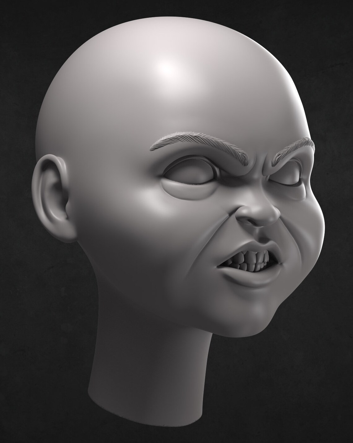 Buddi 3D Print Head From Child's Play 2 Heads Included - Etsy