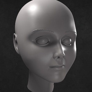 Brahm The Boy Head Model for 3D Print
