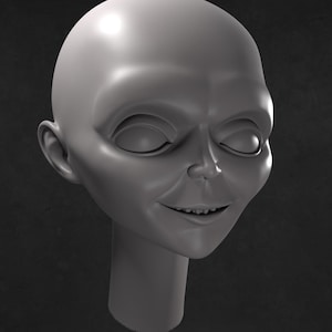Glen/Glenda from Seed of Chucky 3D print head