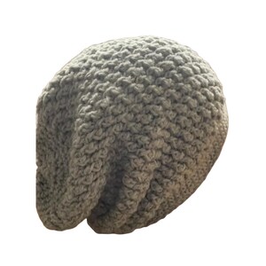 Crochet Slouchy Hat | Crochet Bonnet Beanie | Cozy Winter Beanie | Handmade Crochet Slouchy Hat