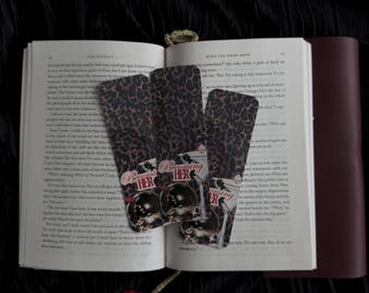 Becoming Her Bookmark | Leopard Chic print Bookmark