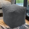 Beanbag Cube Footstool Jumbo cord Beanbags this Bean Bag cube is Ready Filled