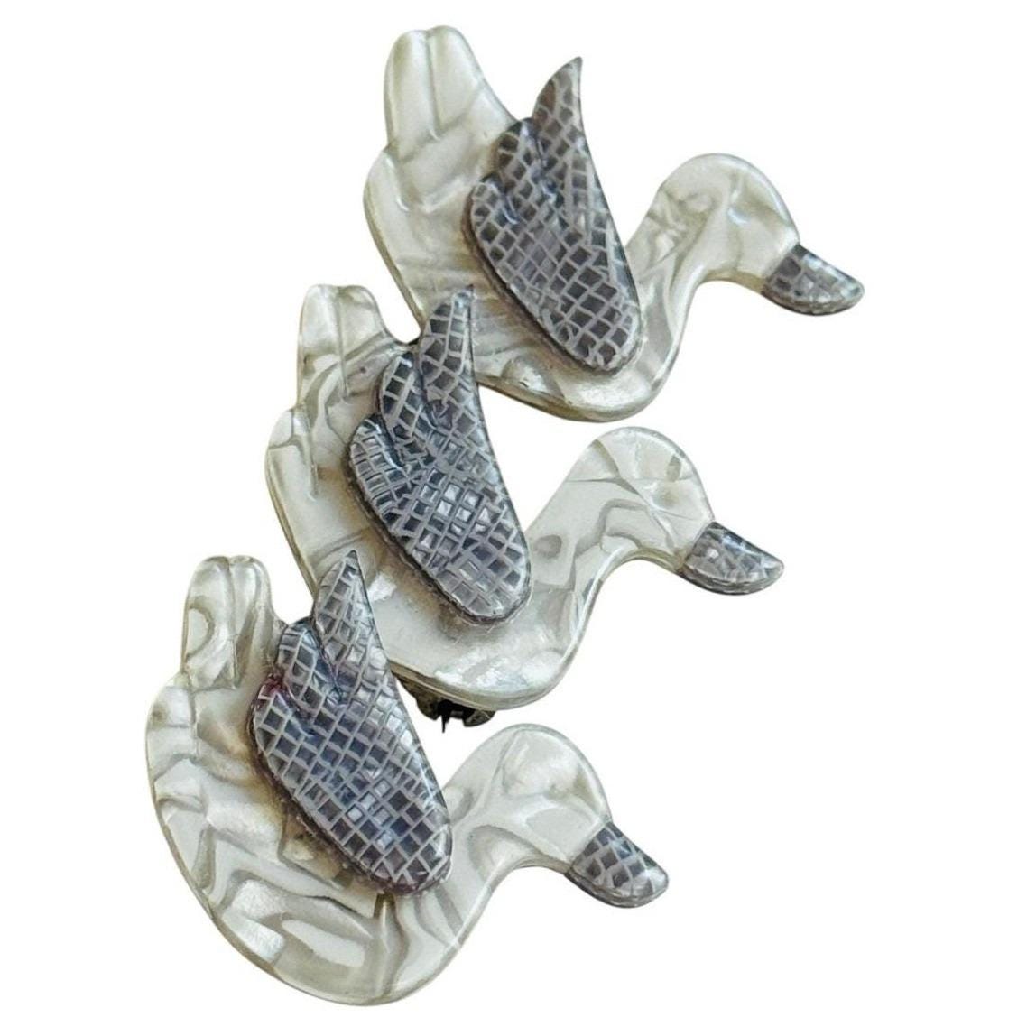 Lea Stein Bird Brooches - Etsy