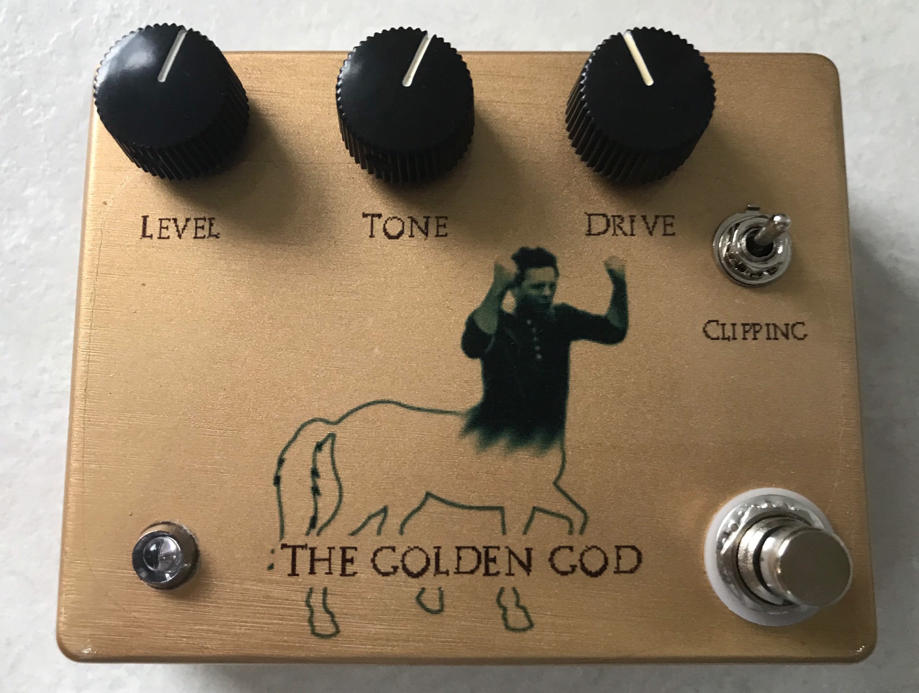 The Golden God: Transparent distortion (Klone)