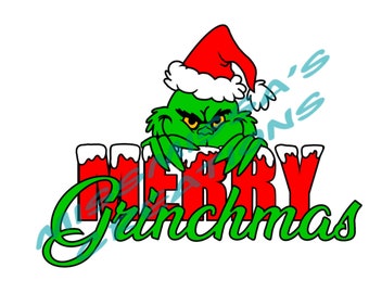 Feliz Grinchmas Layered SVG