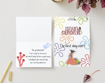 Patrick Graduation Card | Digital Download Grad Card | 2025 Grad Card