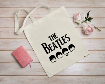 The Beatles Tote bag, The Beatles,The Beatles Gift,Liverpool,Fab Four,Cotton,Bag for Life, Reusable,100% Cotton,Eco Shopping Bag