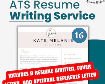 ATS Resume Writing Service: Professional Resume + Cover Letter
