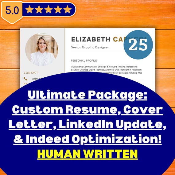 Resume Writing Service: LinkedIn & Indeed Optimization, Cover Letter