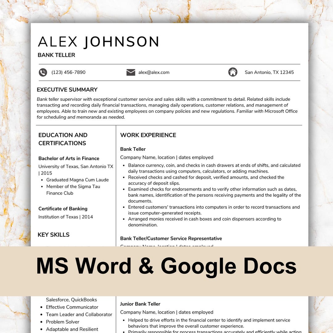 Comprehensive Resume Set Ats-optimized, Multi-page & Cover Letter ...