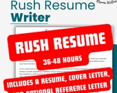 Rush Resume Service: Expert Resume Writer (24-48 Hours)