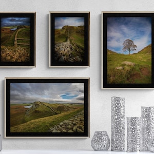 Hadrian&#39;s Wall Photography Print Set: Sycamore Gap, Northumberland (Digital Download)