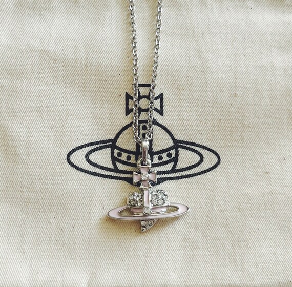 Vivienne westwood heart shop orb necklace